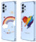 HAONANDE Lot de 2 Coques pour téléphone Portable Huawei Nova 5T / Honor 20, Coque Transparente à Motif esthétique-A01+A27