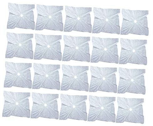 Gogogmee 50piezas Pelo Transparente Para Peluquería Para Cortes y Tintes Envasadas Individualmente
