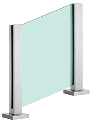 Garde-corps trempés， Système de garde-corps en verre utilisé dans divers garde-corps intérieurs, garde-corps de piscine, cloisons intérieures,