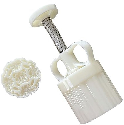 Midautumn Festival Lilien Blume Ausstecher Mond Kuchenform Set verwendet für Kuchen Kekse Dessert Cutter Kuchen Backen Dekorationen