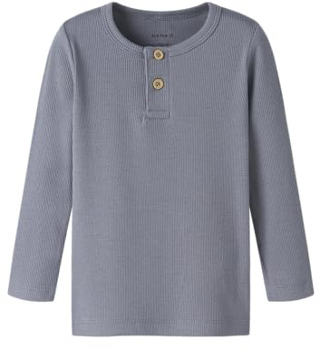 NAME IT Boy Oberteil mit Langen Ärmeln Rippstrick | Long Sleeved Top