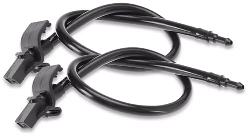 Scheibenwischerdüse mit Schlauch für Ford Explorer Mustang, für Ford Kuga MK2 2013–2023 2018769 BB5Z-17603-A AR3Z-17603-A Ranger MK4 EB3B17666AA 1902209, Wischerdüse, Ersatzteile, 2 Stück