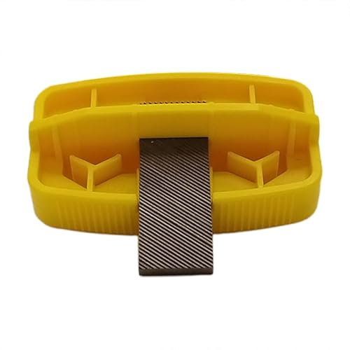 Gitekain Ski Edge Sharpener, Snowboard Side Bevel Sharpener, Lightweight Multi Purpose Ski Sharpening Repair Maintenance Tool, Tuning Angle Edger Equipment for Trim, Yellow