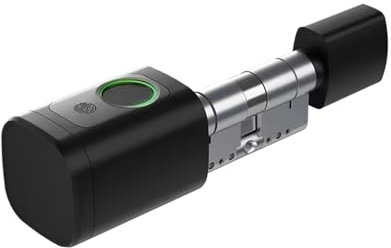 VEKELETE Serrures de Porte intelligentes Serrure à Empreinte Digitale Bluetooth Serrure de Porte à Code Coulissant for Application Domestique Serrure de Porte européenne Intelligente