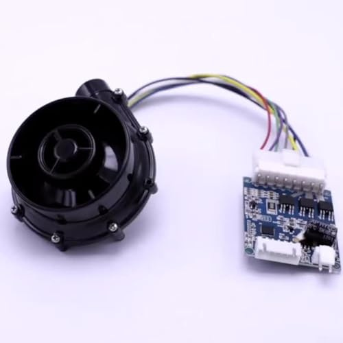 WS7040 24V Brushless Centrifugal Blower Fan, DC 24V High Pressure Air for Car Air Purifier, Negative Pressure Suction, Industrial Dust Removal, Compact