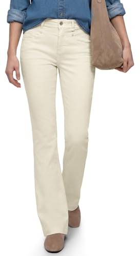 Street One Damen High Waist Bootcut Jeans im Slim Fit 3818252