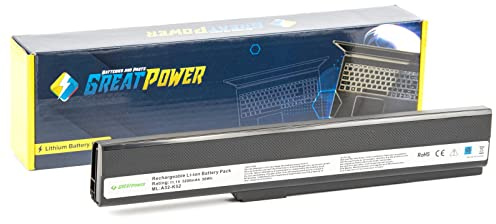 Batteria 5200 Mah compatibile con ASUS K52DE K52DR K52DV K52DY K52F K52JB K52JC K52JE K52JK K52JR K52JT K52JU K52JV K52N