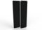 Door Push Finger Plate Protector Acrylic Panel with Screw Holes (450x75mm, Translucent Black)