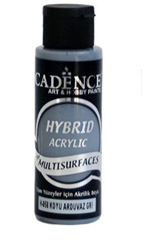 Cadence Pintura Acrílica Multisuperficie Hybrid Gris Pizarra Oscura Ref. H058