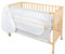 roba Beistellbett, safe asleep Room Bed, 60 x 120 cm 'Sternenzauber', Anstellbett, natur