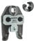 Sanpro Pressbacke/Presszange - Z.B. für Kupfer-Fittings + Kupferrohr Pressen (V28)