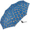 Pierre Cardin Taschenschirm Easymatic Light Dots & Circles Strongblue