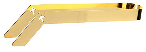 Holyart Pinze per carboncini eucaristiche particole ostie Ottone Dorato 16 cm