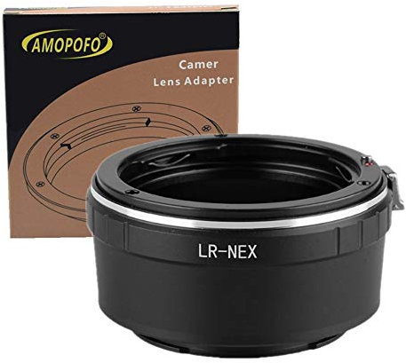 LR-NEX Objektivadapter Adapterring,für Leica L/R Objektiv Kompatibel für E-Mount Kamera,NEX-3,NEX-C3,NEX-F3,NEX-3N,NEX-5,NEX-5N,a3000,a7,a7S,a7R,a7II,a7RII;LR to NEX Lens Adapter