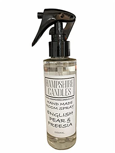 English Pear and Freesia Room Spray | Highly Scented | Fine Mist Trigger Bottle | Handmade (150ml)