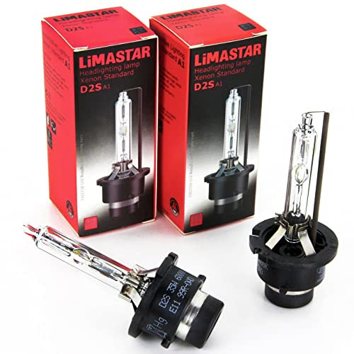 2X Xenon D2S Scheinwerferlampe Birne kompatibel für BMW 35W 85V Abblendlicht Fernlicht Glühlampen | E - Prüfzeichen | Sockel P32d-2 - Xenon Weiß
