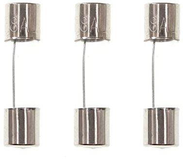 HUABAN 25 Stück F8AL250V 8A 8 Amp 250V 5 * 20mm Flinke Glassicherung