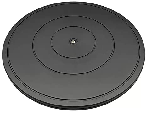 WORDFUN 40cm Bandeja Giratoria para Mesa, Base Giratoria para Monitor, con Rodamientos De Bolas, Plato Giratorio para Pantallas De TV Grandes, ArtesaníAs, Pantallas