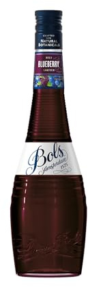 Bols Blueberry Liqueur, 50cl - 17 Percent ABV Blueberry Flavoured Spirit Crafted with All Natural Botanicals - Artisanal Liqueurs for Cocktail