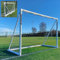 QUICKPLAY Q-Fold | Das Faltbare, innerhalb von 30 Sekunden aufstellbare Fußballtor für den Garten [Einzeltor] wetterfeste Fußballnetz für Kinder und Erwachsene - 2 Jahre GARANTIE