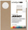 Schlafgut Easy Jersey Spannbettlaken 90x190 bis 100x200 Sand Light, Spannbetttuch aus 100% Baumwolle