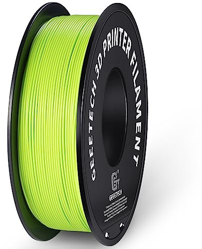 GEEETECH Filament PLA 1,75mm, für 3D Drucker PLA Filament 1 Spool,Apfelgrün 1kg