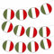 AK Giftshop Italian Italy Flag Bunting Party Decorations Flags - 12pcs / 2.5m Ribbon