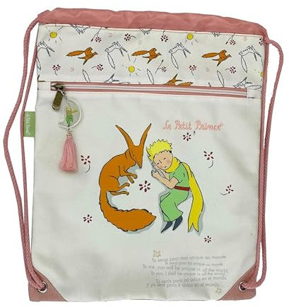 CYPBRANDS Unisex Kinder Der kleine Prinz Little Prince Fox Collection Rucksack, beige