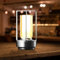 LED Tischlampe Kabellos aus Kristall Lampe,Romantische Luminous Kristall Laterne USB Wiederaufladbare LED Laterne Tischlampen für Restaurant Schlafzimmer Bar Tischleuchte Tischdekoration