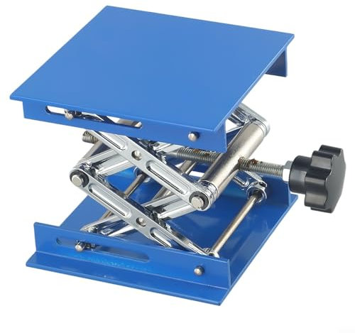 Hasaller Labor-Hubtische Plattform Labor-Hebebühne, verstellbarer Höhenbereich, Aluminium-Oberfräsen-Hubtisch, 5X04U4F22E5AR6R74U9K4P6JWAIE