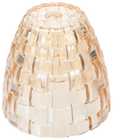 ANDRESLAD Abat-jour en verre pour lampes de table, aromathérapie, bougeoir, abat-jour décoratif en verre pour décoration d'intérieur, bureau et éclairage de bougies