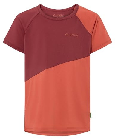 VAUDE Kids Moab T-Shirt II, Kinder T-Shirt, hotchili, 110-116
