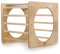 joy of nature Kletterwürfel Holz Klettergerüst Motorik Training Montessori Pikler Indoor Activity Cube Kinder ab 1J, Natur 49604