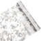 Tomalithic Tischläufer Silber, Glitzer Tüll für Hochzeiten, Geburtstage, Weihnachten, Party, Taufen usw (28 cm x 500 cm Silber)