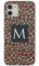 Tirita Personalised Phone Case Compatible with iPhone 13 Mini, Animal Print Wild Animals - Giraffe Pattern