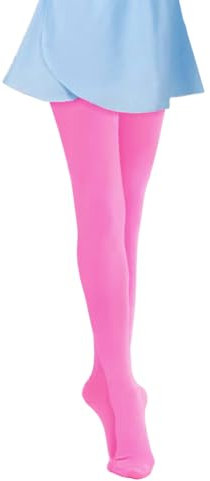 Lady Sophia - Collant per danza classica, 50 denari, tecnologia 3D, tinta unita, Fucsia, 5-6 Years