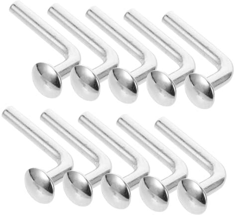 CANIGHT 100pièces l Accessoires De Sécurité Pour Rayonnages Boulons Universels Galvanisé Pour Étagères Lourdes