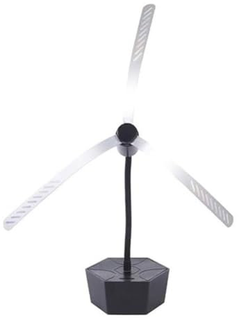 Muuoeou Fly Fans for Tables Rechargeable Fly Fans for Food Keep Flies Away Flexible Fly Repellent Fans for Outdoor Table Top