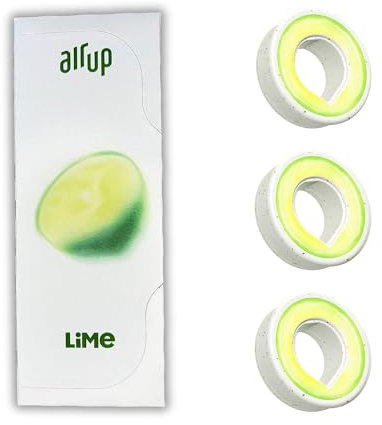 Duft-Pods Original für Air Up Flasche mit erfrischendem Limetten-Geschmack - 0 Zucker, 0 Kalorien nur natürliches Aroma - 3x Air Up Pods für 15L Wasser mit Geschmack nur durch Duft