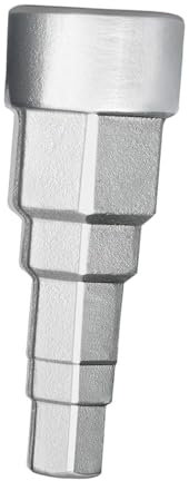 NOOYNOEO Radiator Spanner Universal Radiator Key Multi-Function with 1/2 Inch Ratchet Adaptor, Heavy Duty Square Key for Bleeding Valves, Compatible with Immersion Heater Spanner 1PCS