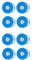 Kisangel 2 Series De Filtro De Repuesto para Depuradora De Piscina Filtro para Bomba De Agua De Piscina Limpieza Y Circulación del Agua 4 Piezas X 2