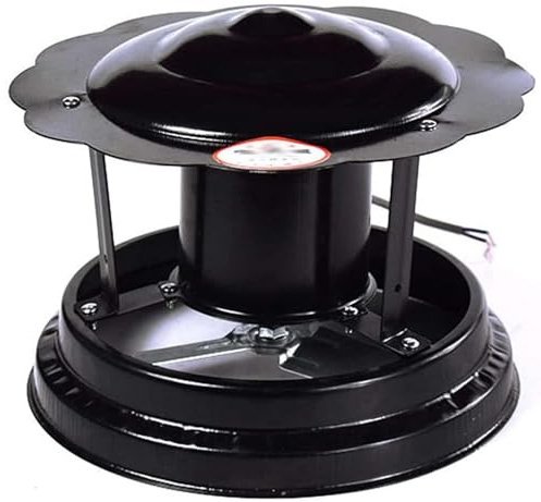 REHOOF 60W/100W Rauchabzug Ventilator, Schornsteinlüfter, Rauchsauger Schornstein, Kaminableitungslüfter, Ablüfungslüfungslüfter, Schornsteinentwurf, Schornstein -Auspufflüfter Für Kamin 100W