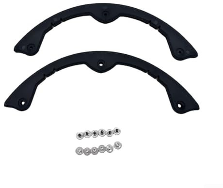 2 Pack Snowboard Nasenschutz Bar Gebogenes Design für Snowboard Kantenschutz Geeignet für Ski Skateboard Longboard Einsatz (M)