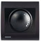 Va et Vient Variateur 500W Anthracite Delta Iris + Plaque basic Anthracite