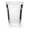 Ol-Gastro-Bedarf 1000 Trinkbecher PP Ausschankbecher Plastikbecher transparent 0,4Liter400ml Becher mit Schaumrand
