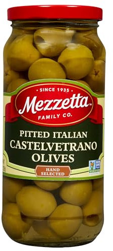 Mezzetta Olive Verdi Italiane Castelvetrano, snocciolate, 8 oz