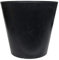 ECO GARDEN 38cm Octavia Recycled Rubber Plant Pot Slate
