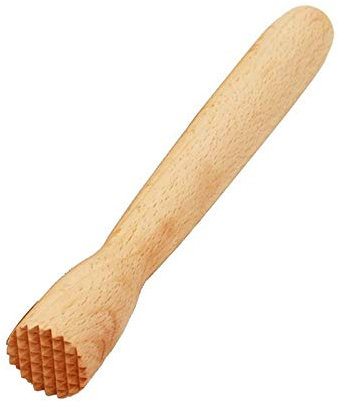 DUOER Beechwood Trinken Muddler Holzstampfer Crusher Cocktail Dämpfer Werkzeug Ice Hammer