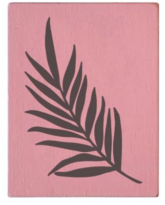 May and Berry Holzstempel - Bambuszweig, 35x45mm