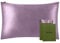 LILYSILK 100% 19MM Maulbeerseide Kissenbezug mit Umschlagverschluss superweiche Kissenhülle für besseren Schlaf und Haarpflege(Lavender，40x80cm)
